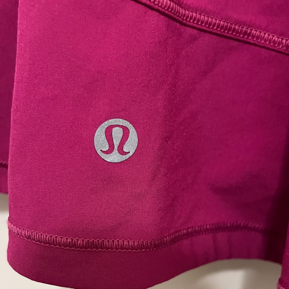 Lululemon Athletica Vibrant Pink Mini Skirt size 12 - Picture 2 of 7